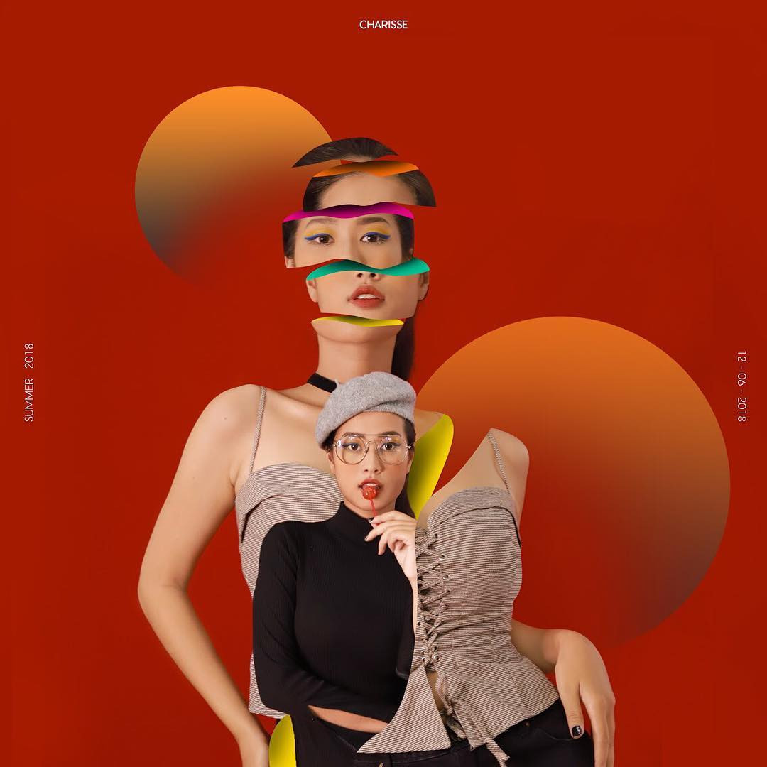 Có ai ngờ bức ảnh độc đáo này là do những cô bạn vẫn còn ngồi trên ghế nhà trường thực hiện?