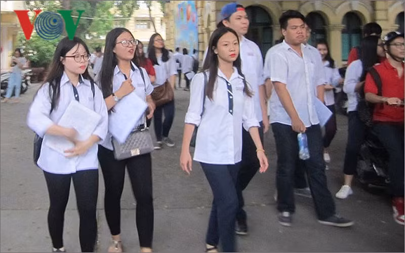 Năm nay, thí sinh tự do, giáo dục thường xuyên sẽ được thi chung với thí sinh hệ THPT. Ảnh: minh họa.