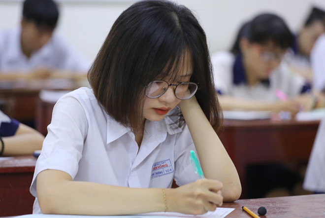 Thí sinh dự thi THPT quốc gia năm 2018. Ảnh: NGỌC DƯƠNG. Thí sinh dự thi THPT quốc gia năm 2018. Ảnh: NGỌC DƯƠNG.