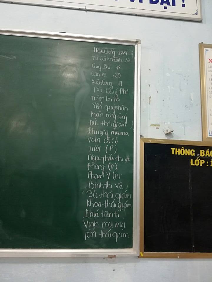 "Xuất cung" những 17 người, hình như các "phi tần" này không có ý định "tranh sủng".