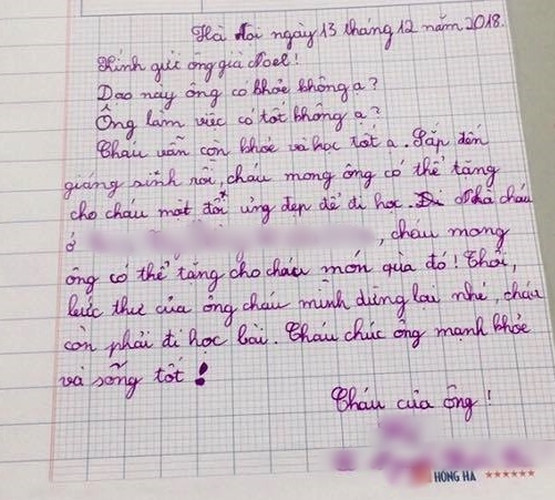 Mong ước giản dị của bạn nhỏ này chắc chắn sẽ thành hiện thực.