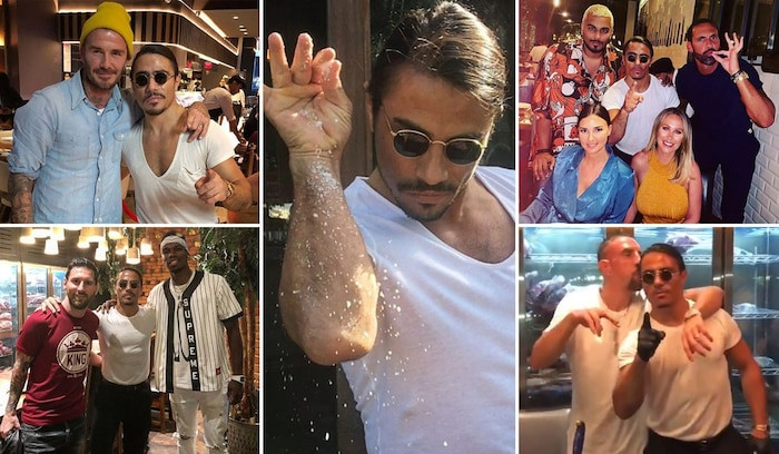 Salt Bae cũng thường xuyên tham dự các sự kiện giải trí lớn nhỏ. (Ảnh: Getty Images)