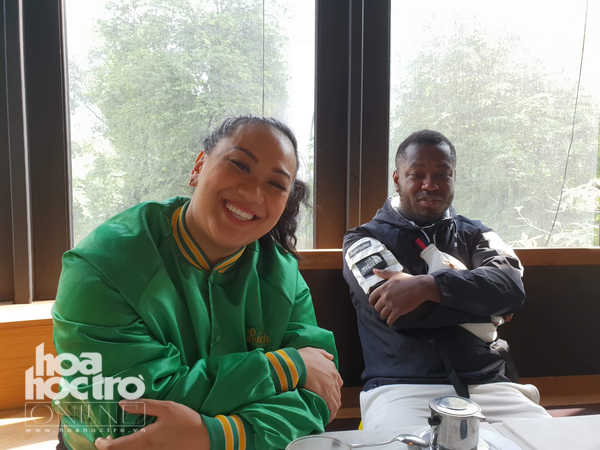 Brittanya Karma và bạn trai Manuel Anderson. Ảnh: RAB