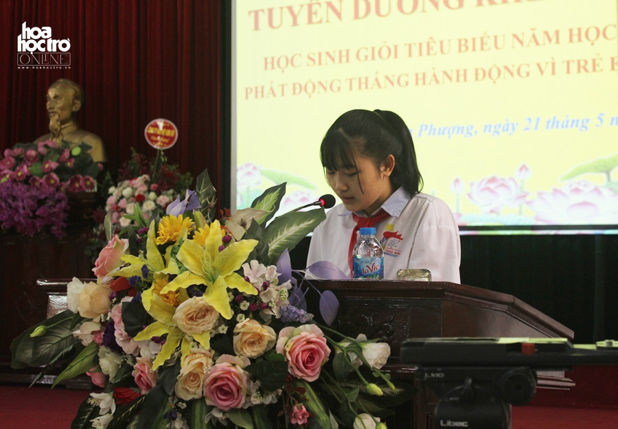 Bạn Trần Thị Phương Anh đạt được giải Nhất kỳ thi Khoa học và giải Nhì môn Sinh học kỳ thi HSG cấp thành phố. Bạn Trần Thị Phương Anh đạt được giải Nhất kỳ thi Khoa học và giải Nhì môn Sinh học kỳ thi HSG cấp thành phố.