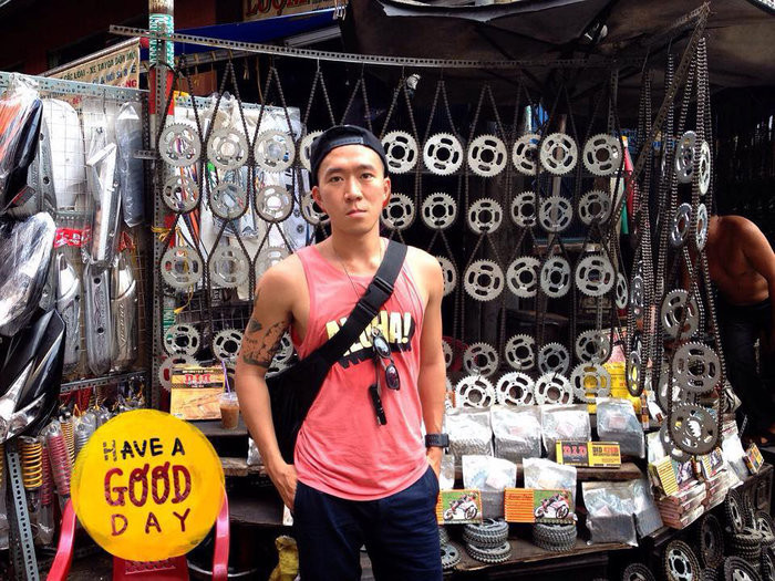 Chủ nhân của Challenge Me - Hãy thách thức tôi là một anh chàng có tên là Lê Hoàng Nam (35 tuổi, Hà Nội) với niềm đam mê khám phá mãnh liệt. (Ảnh: Challenge Me)