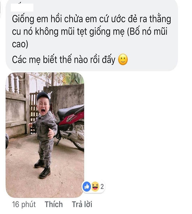 Không cần phải ghét ai, chỉ cần ám ảnh bởi cái gì thì con sinh ra cũng sẽ giống như thế!