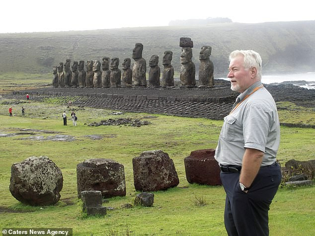 Đây là bức ảnh ông chụp tại Polynesia năm 2007