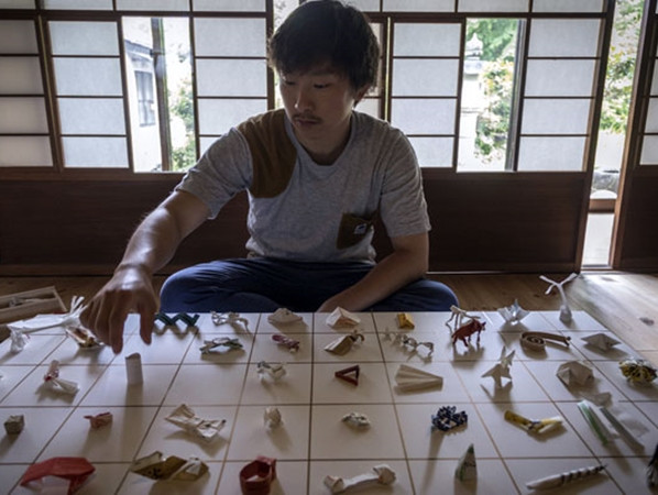 Anh Tatsumi và bộ sưu tập độc đáo của mình.