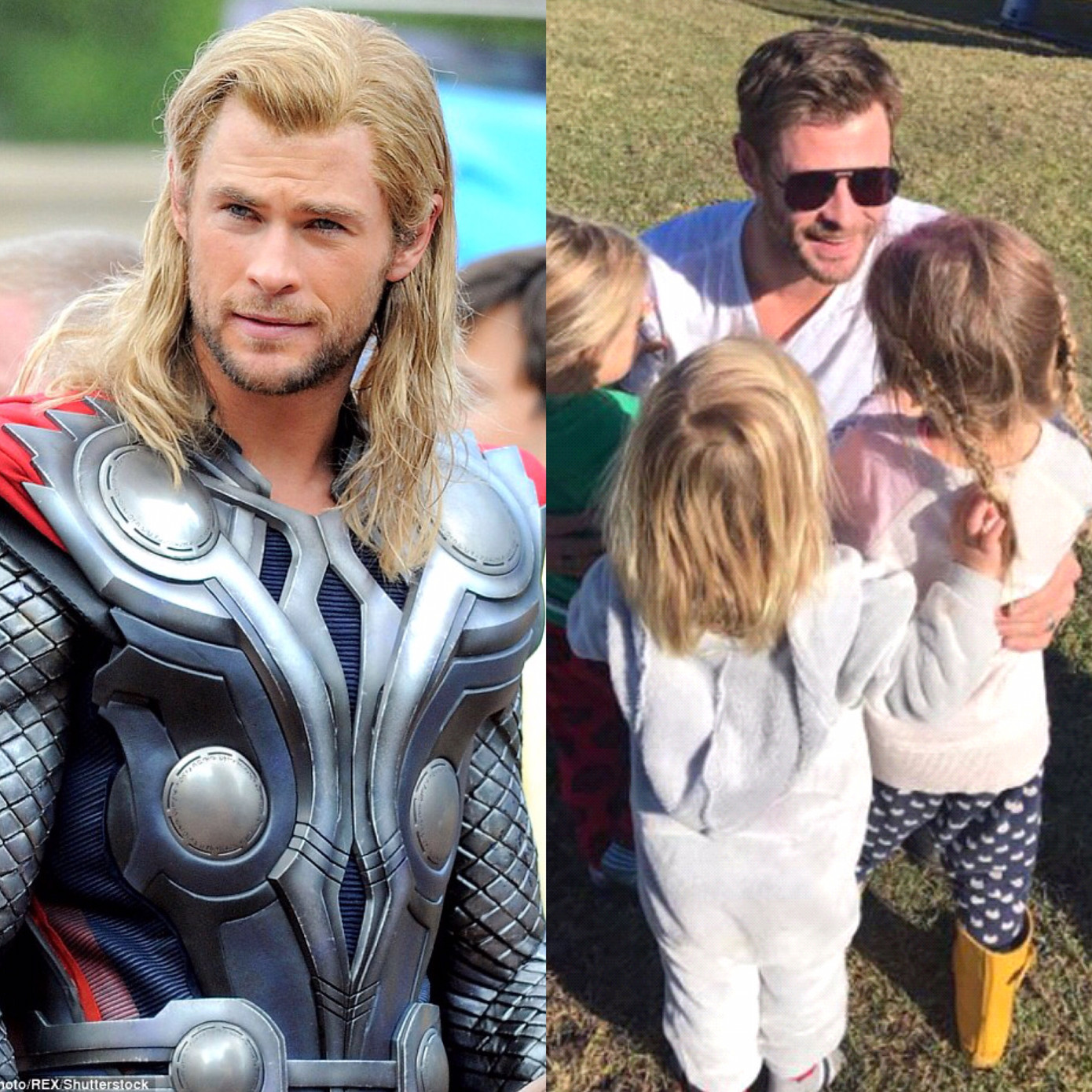 Hình ảnh đời thường khác biệt của Thần Sấm gai góc.