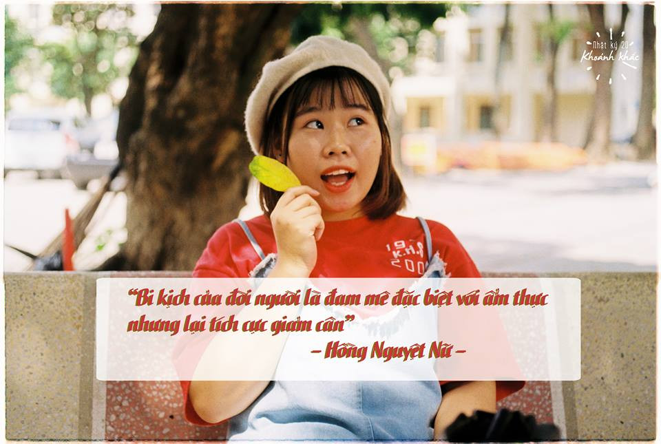 Cô bạn Hồng Nguyệt Nữ luôn hoạt bát, vui vẻ sẽ thế nào khi đối mặt với sự khen chê về ngoại hình của mình từ những người xung quanh?