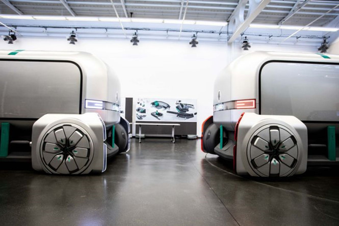 Renault EZ-Pro sẽ xuất hiện trên đường phố từ năm 2030. ẢNH: BLOOMBERG.