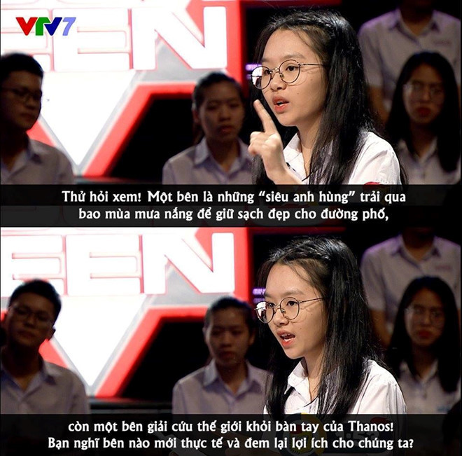 Câu nói của Nguyễn Khánh Huyền khiến nhiều người nhận xét là so sánh khập khiễng. Câu nói của Nguyễn Khánh Huyền khiến nhiều người nhận xét là so sánh khập khiễng.