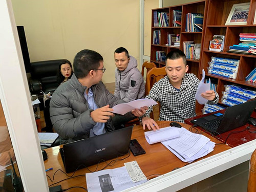 Nơi trả vé. Ảnh: Trần Tuấn Anh