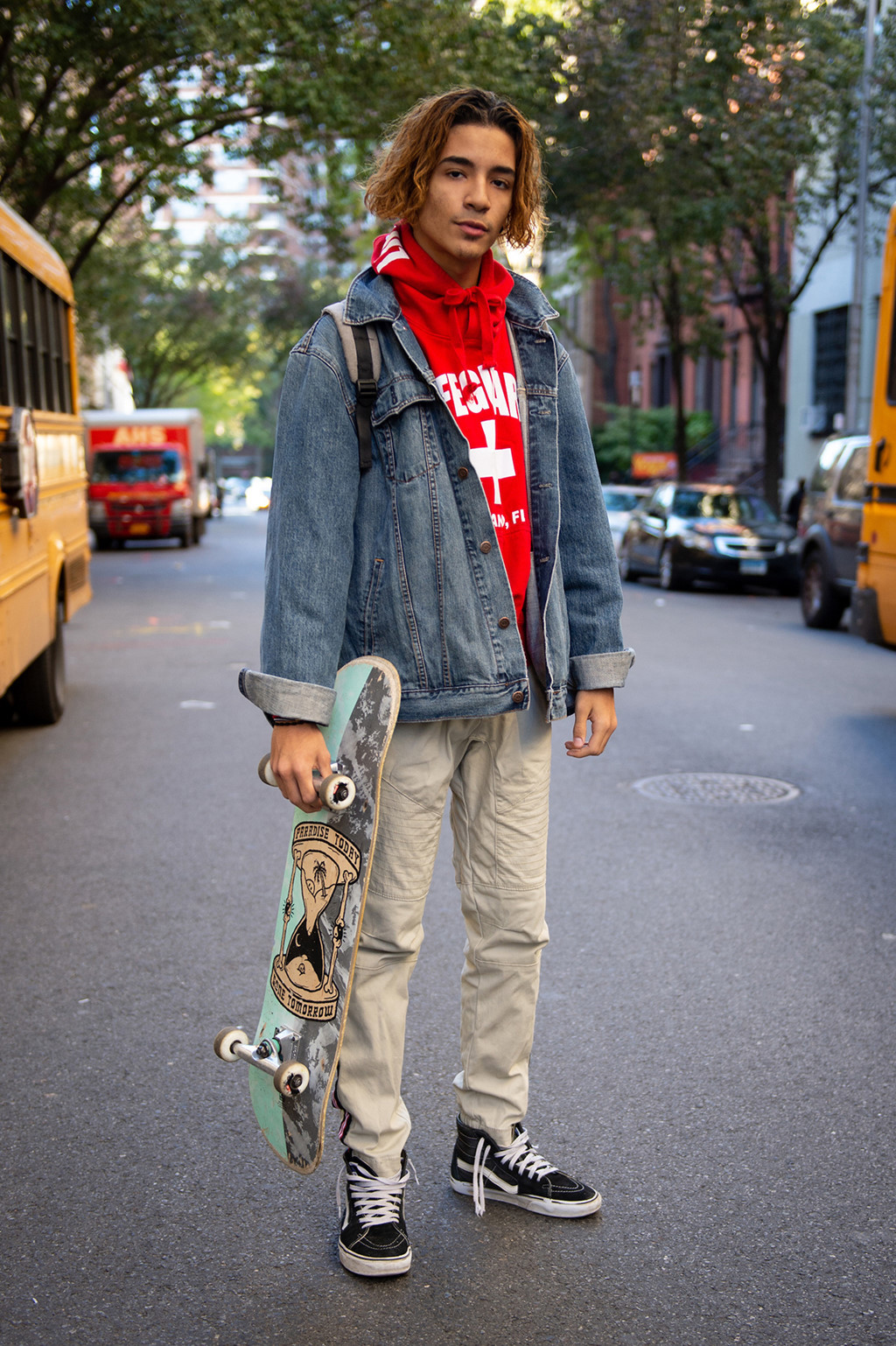 Matthew Camacho (18 tuổi) theo đuổi phong cách cổ điển.