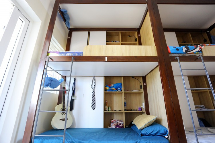 Khu KTX sinh viên quốc tế này có tổng kinh phí đầu tư hơn 30 tỷ đồng từ nguồn ngân sách của Chính phủ Lào và Chính phủ Việt Nam.