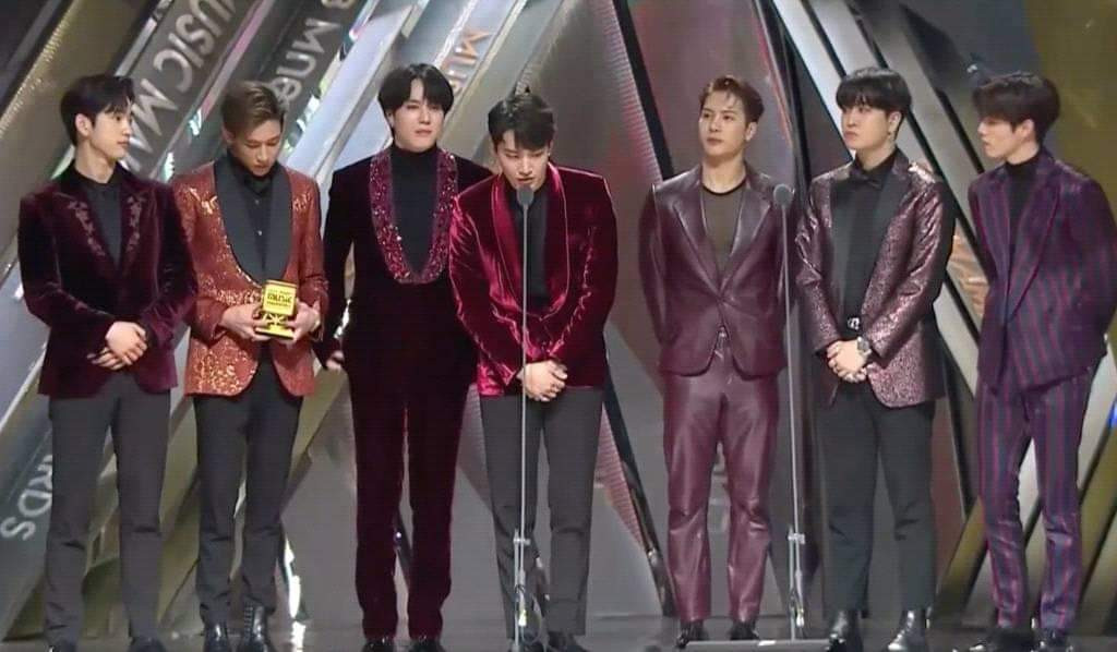 Got7 giành giải Danh tiếng của Tik Tok.