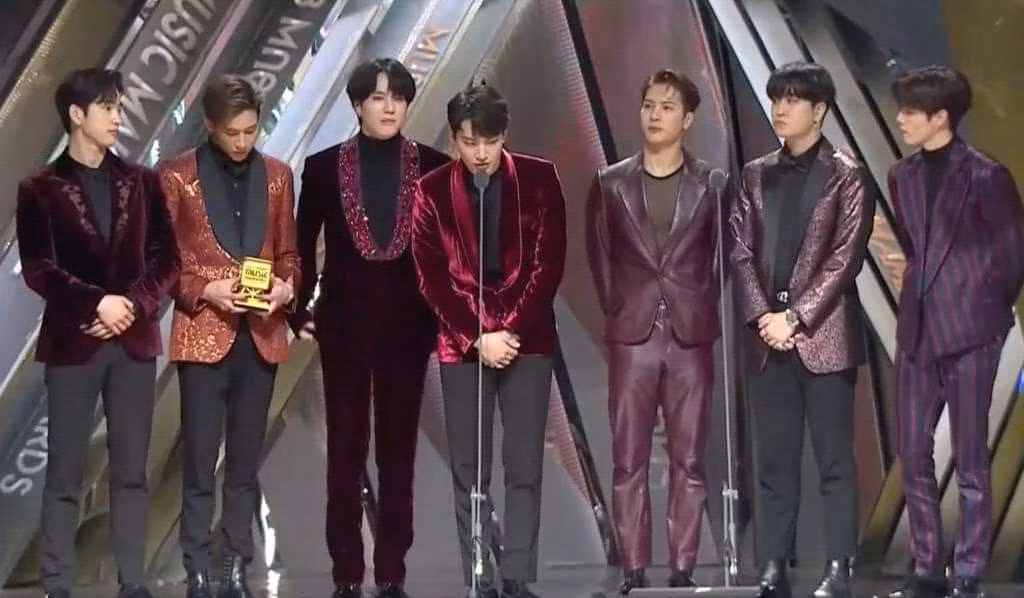 Got7 giành giải Danh tiếng của Tik Tok