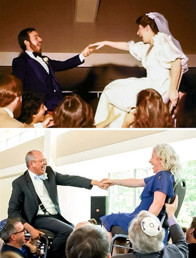 Dù bao nhiêu năm trôi qua thì họ vẫn nhìn nhau bằng ánh mắt ấy.