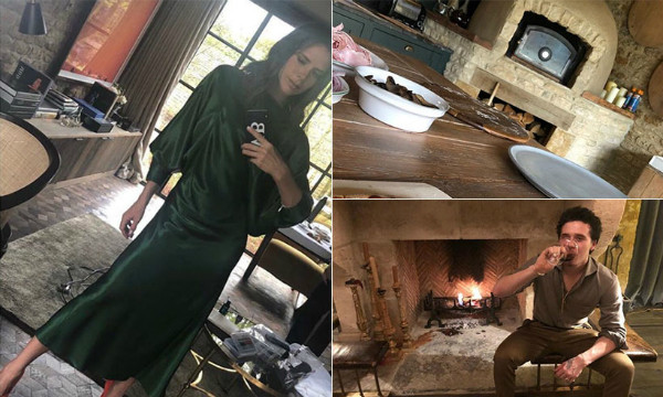 Victoria và các con thường chia sẻ ảnh chụp tại căn nhà này mỗi dịp cuối tuần.