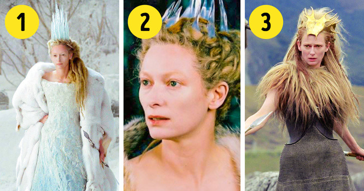 Muốn biết mùa Đông còn ở Narnia hay không cứ nhìn trang phục và vương miện của Phù Thủy Trắng.