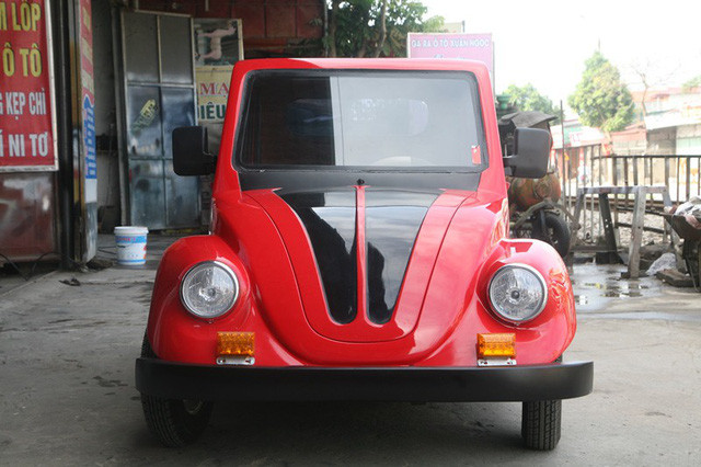 Chiếc xe có thể chở được 2 người, chạy với vận tốc tối đa 40 km/h.