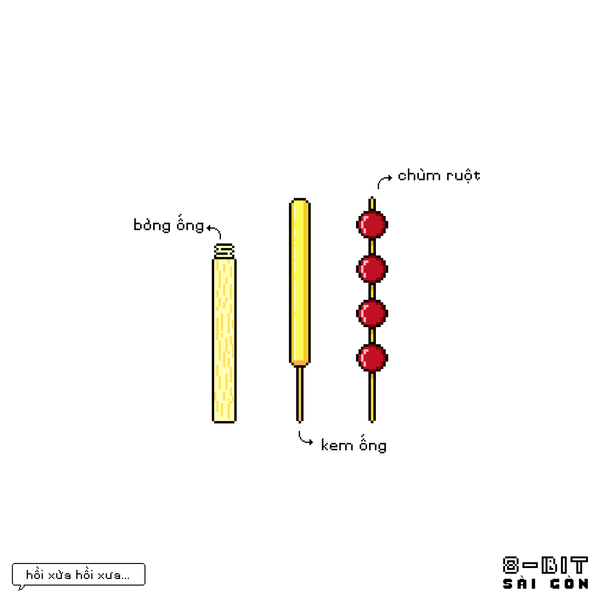 ”Thú vui tao nhã của tớ là kéo phần xoăn của bánh ống ra mà không bị gãy hay bể”.