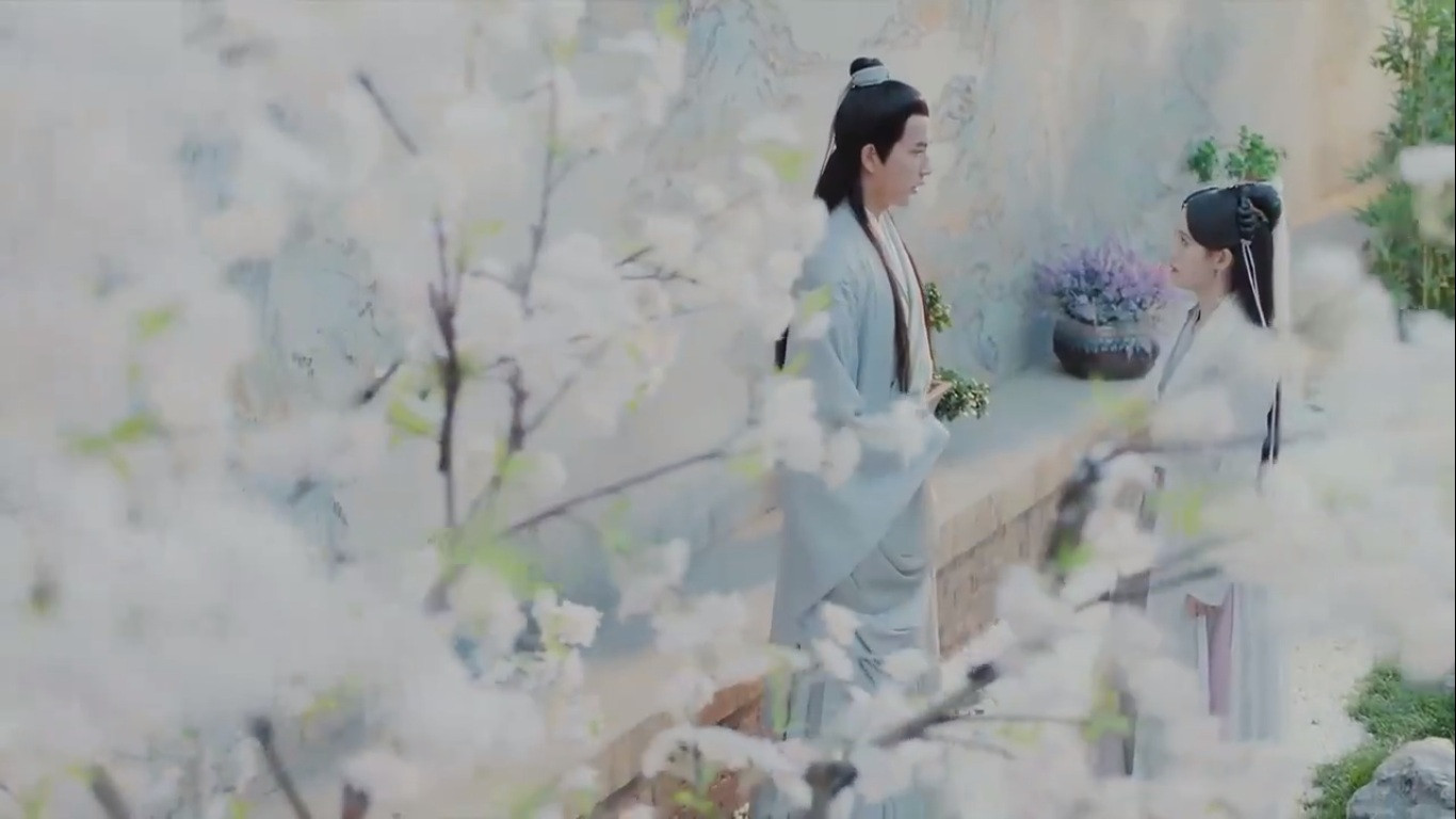 Những phân cảnh đứng cùng nhau, Vu Mông Lung và Cúc Tịnh Y mang đến cảm giác đầy 