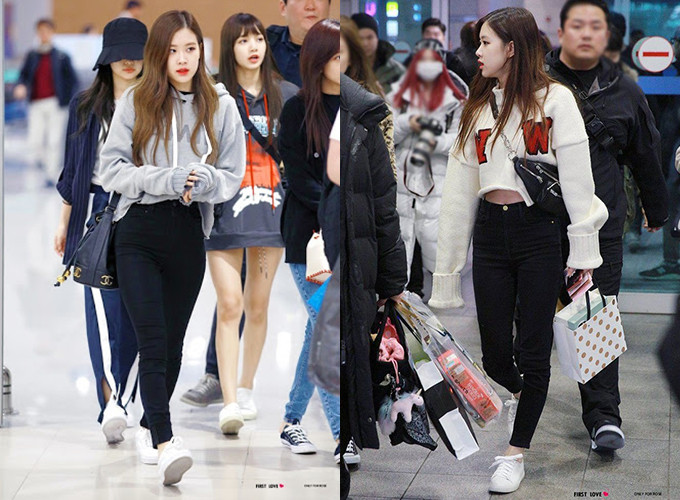 Có thể thấy quần skinny được Rosé diện liên tục nhiều năm nay vẫn không chán.