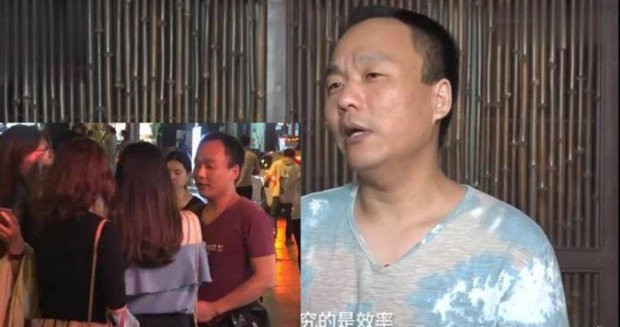 Dù rất tích cực, tuy nhiên anh Niu vẫn chưa tìm được vợ. Ảnh: Pear video.