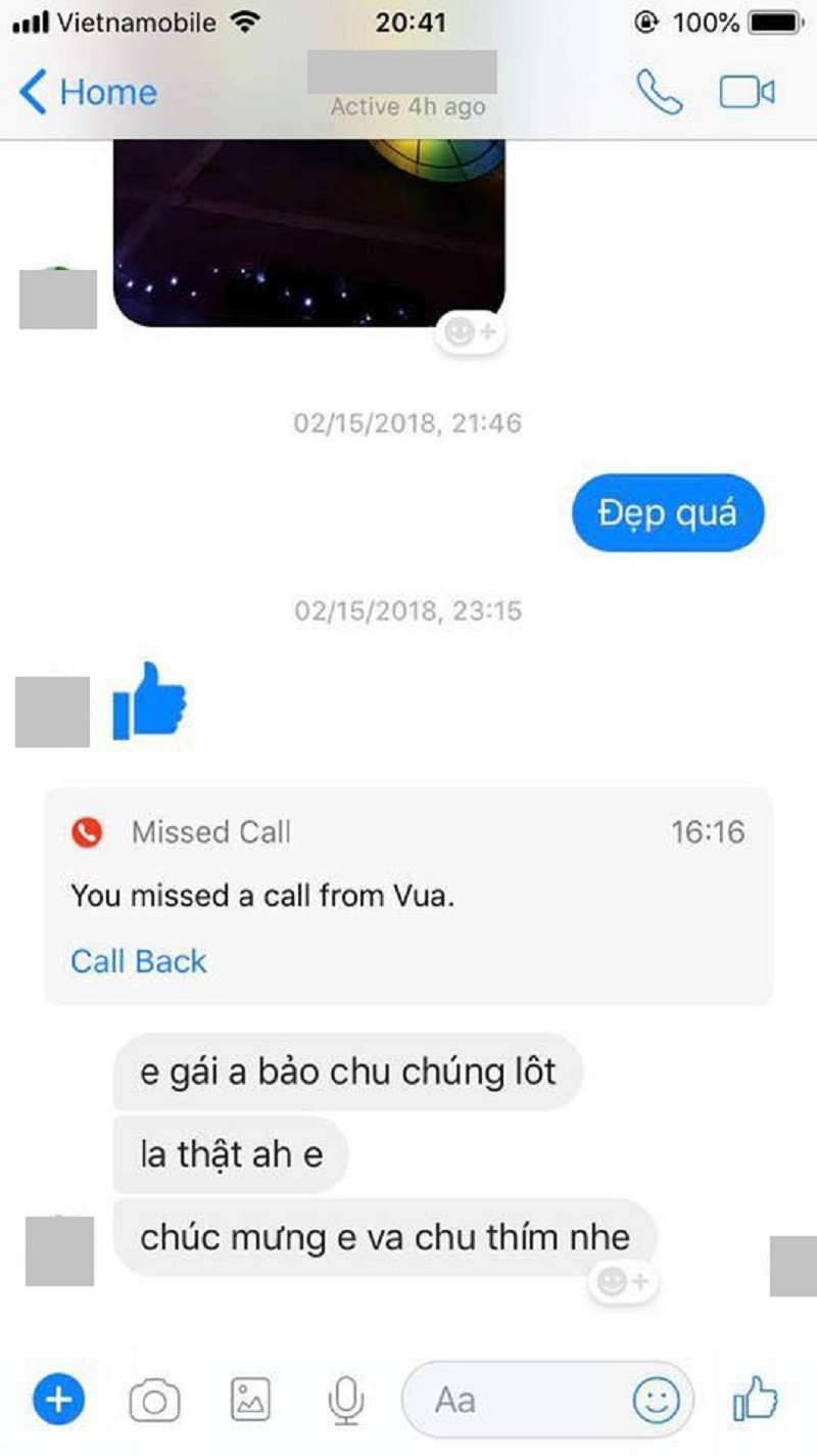 Có những người ngay lập tức gọi điện thoại chúc mừng anh chàng.