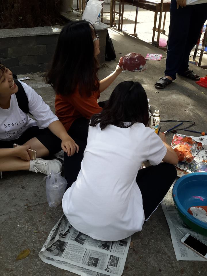 Sơn sơn phết phết, kì công ra trò!