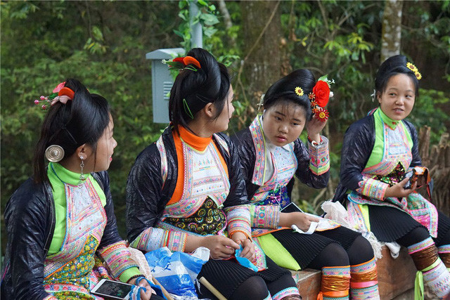 Những thiếu nữ người Miêu.