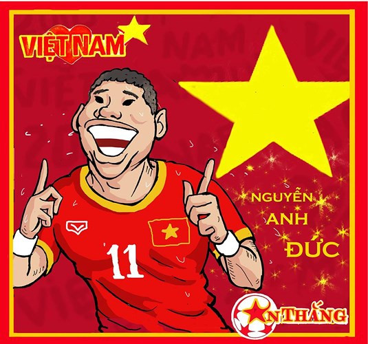 "Lão tướng" Nguyễn Anh Đức.