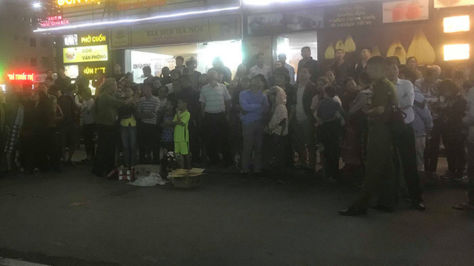 Hiện trường vụ việc. ẢNH: TRẦN CƯỜNG.