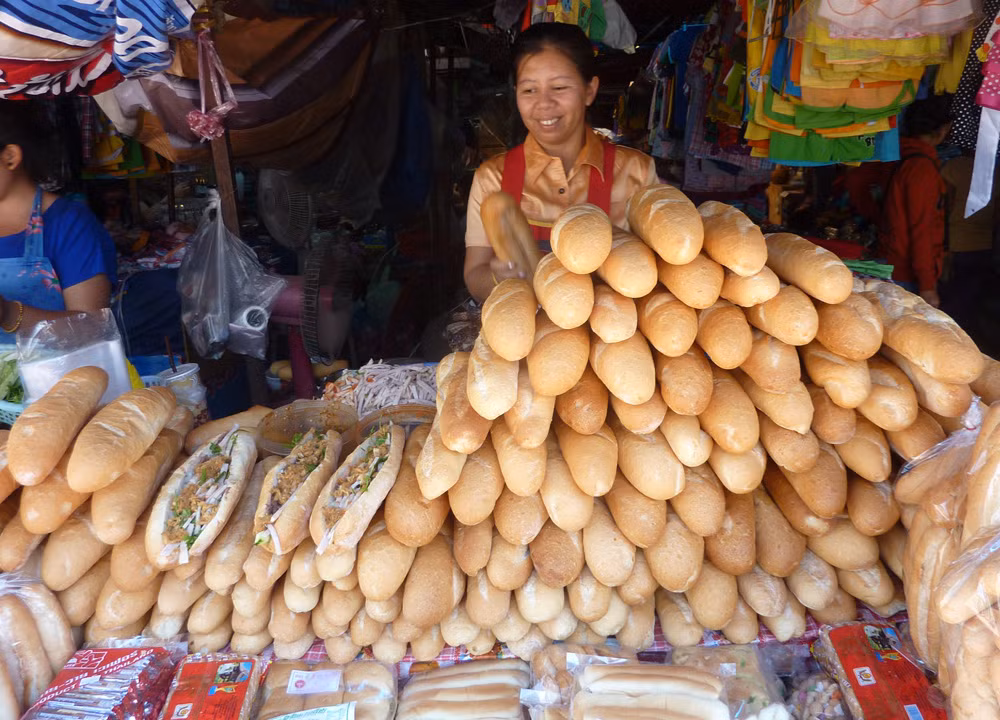 Khao Jee - Món bánh mì Baguette rất được ưa chuộng tại Lào