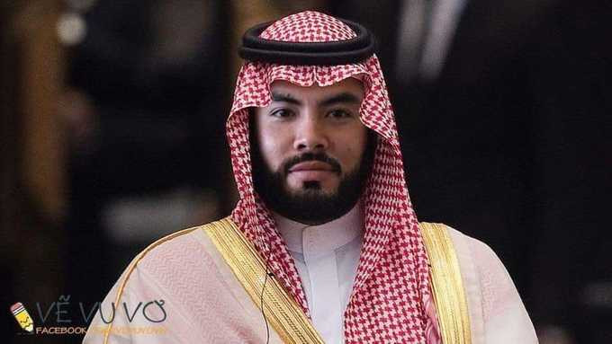 Hoàng tử Đức Huy phiên bản Ả- Rập, đủ quý tộc chưa?