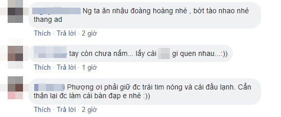 Một số bình luận phản bác lại suy đoán của cư dân mạng.