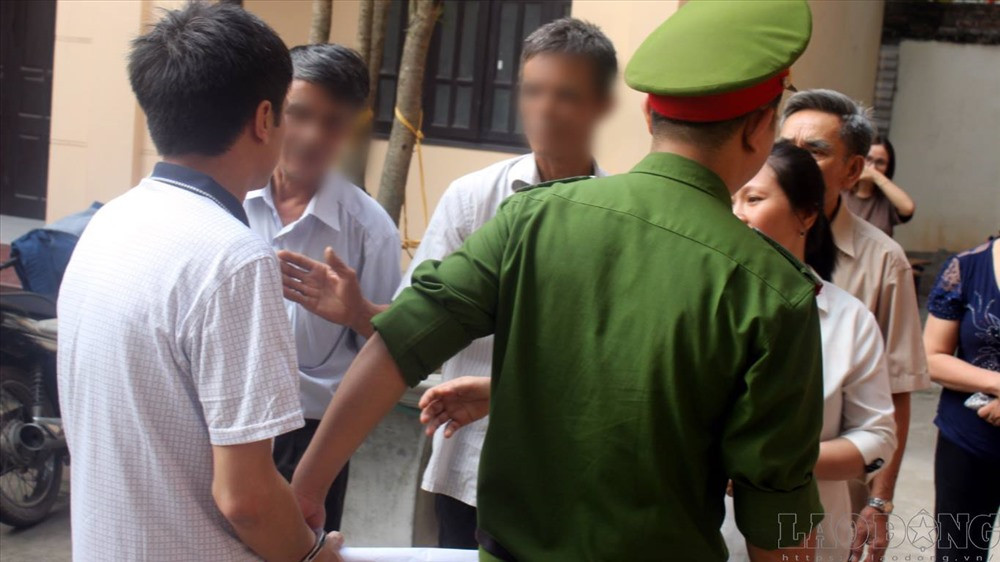 Nguyễn Đình Lê bị bắt giữ với tội danh dâm ô với người dưới 16 tuổi. Ảnh: Laodong.vn