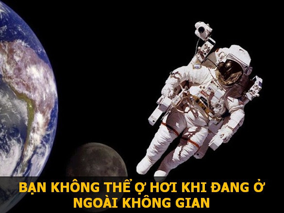 Khi chúng ta ợ trên trái đất, trọng lực sẽ giữ phần chất rắn và dịch lỏng của thức ăn trong dạ dày ở dưới, và chỉ phần khí được đi ra ngoài. Ngược lại, khi ở ngoài không gian, sự biến mất của trọng lực sẽ khiến khí gas không thể tách khỏi phần rắn và lỏng. Do đó, chúng ta không thể ợ hơi trong trường hợp này.