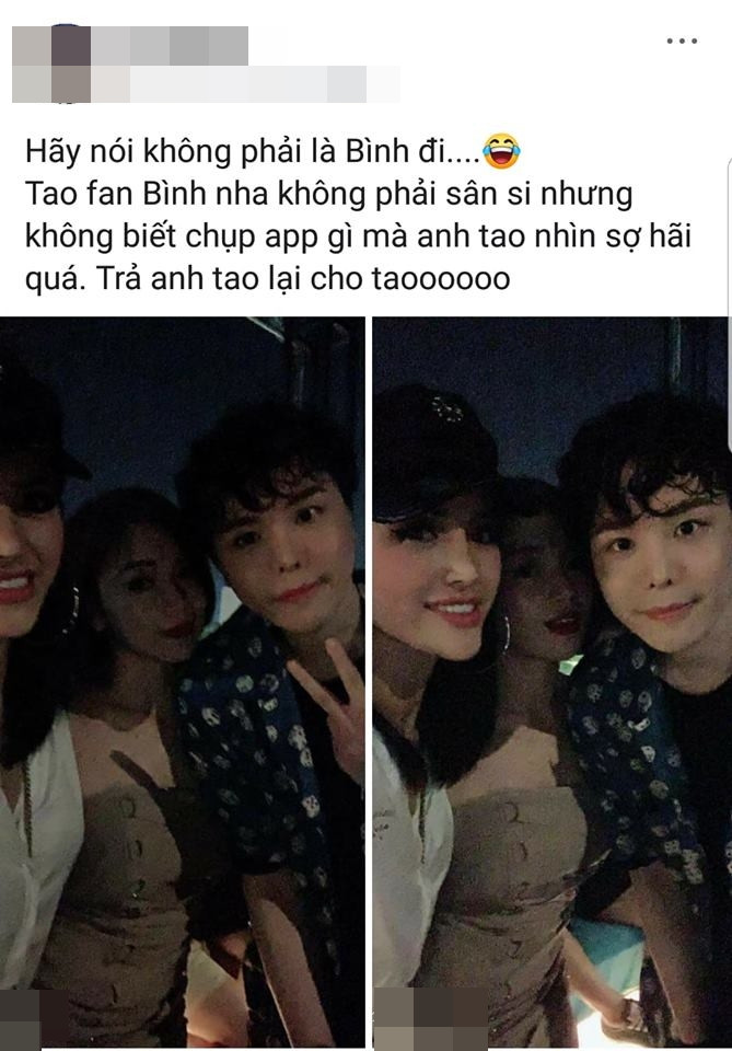 Một tài khoản Facebook đã bày tỏ cảm xúc bất ngờ.