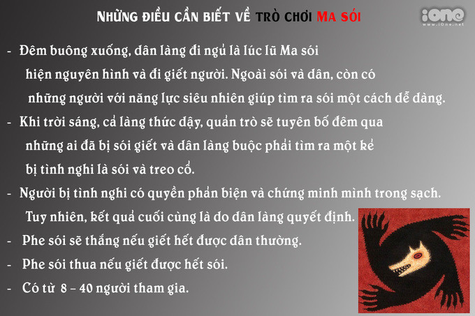Một số điều cần biết về luật chơi.