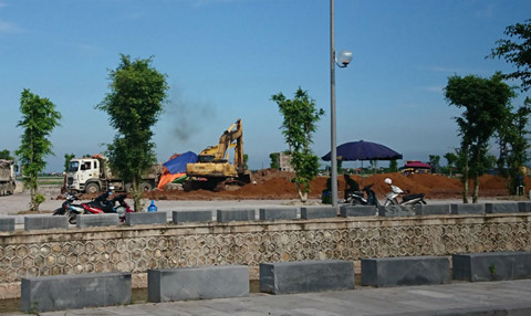 Thi hài Chủ tịch nước Trần Đại Quang sẽ được an táng tại quê nhà. ẢNH: MINH HẢI.