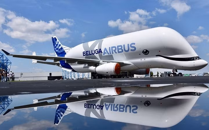 Beluga XL thương hiệu mới (Airbus A330-700L) vừa được ra mắt tại Toulouse, Pháp.