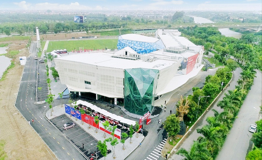 Cơ sở mới tọa lạc ở Ecopark có thể đáp ứng đào tạo 7.000 sinh viên. 