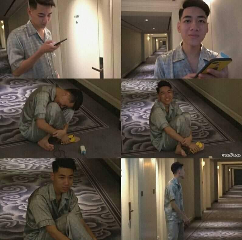 Hình ảnh của bạn khi xin mẹ đi chơi 10 giờ về, nhưng 9h59 thì bạn đã đứng trước cửa nhà và sau đó… À, không có sau đó nữa.