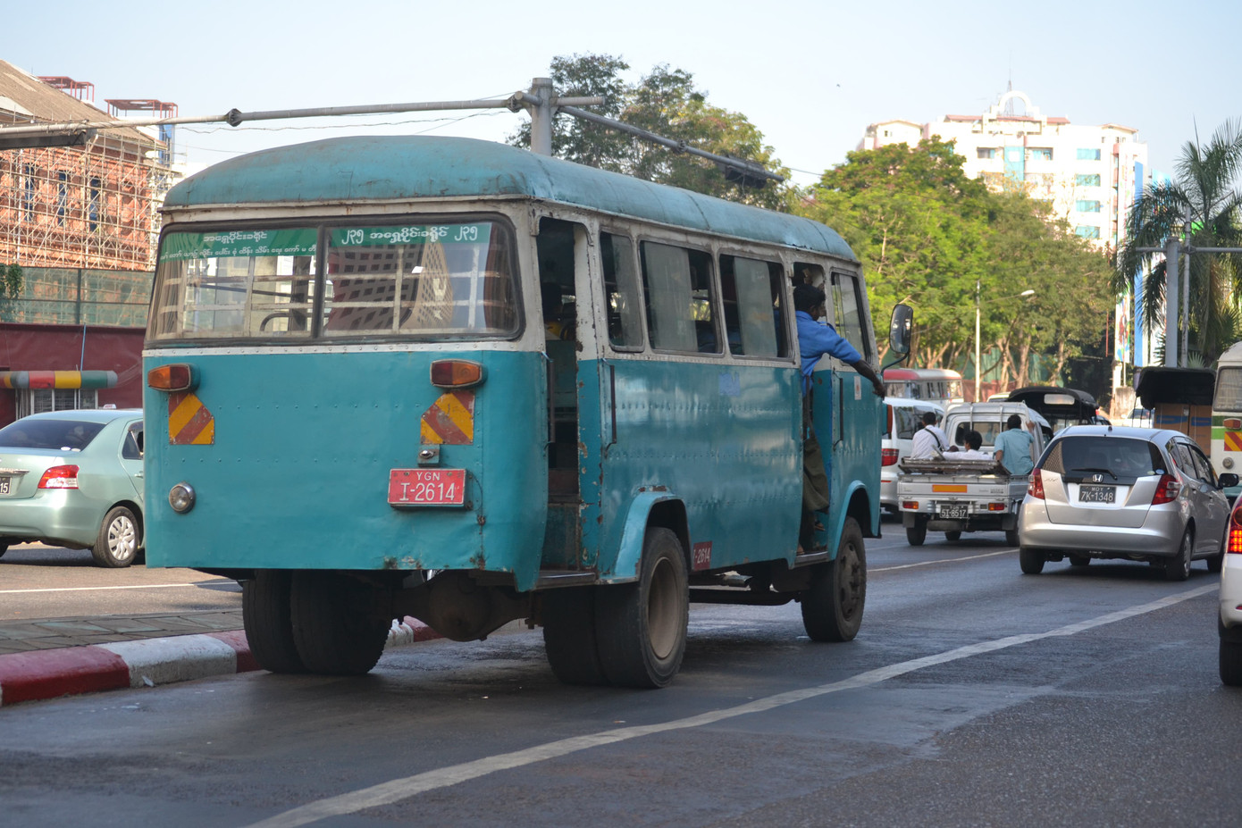 Khá giống với xe lam của người Sài Gòn