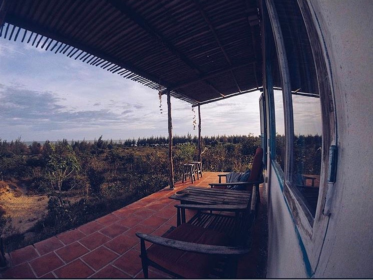 Không gian vô cùng vintage