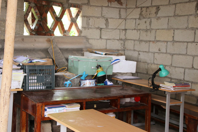 Một góc ôn luyện của các chiến sĩ CSCĐ ở Tiểu đoàn 2.