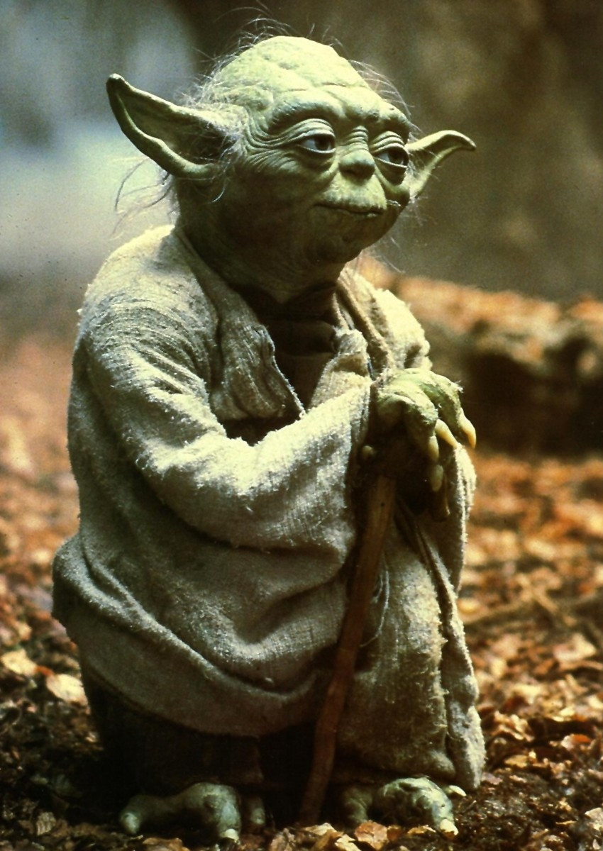 Nhân vật Yoda trong "Star Wars".