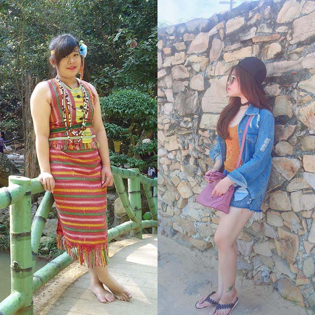 Những hình ảnh trước và sau giảm cân của cô gái này.